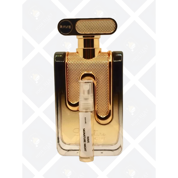 Rave Signature Night  EDP  Teszter